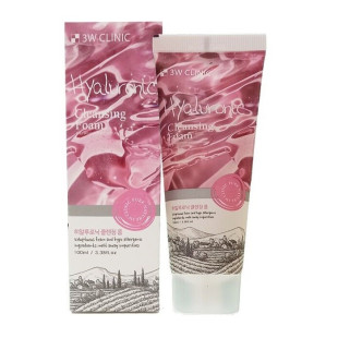 Пена для умывания 3W Clinic Hyaluronic Cleansing Foam 100ml